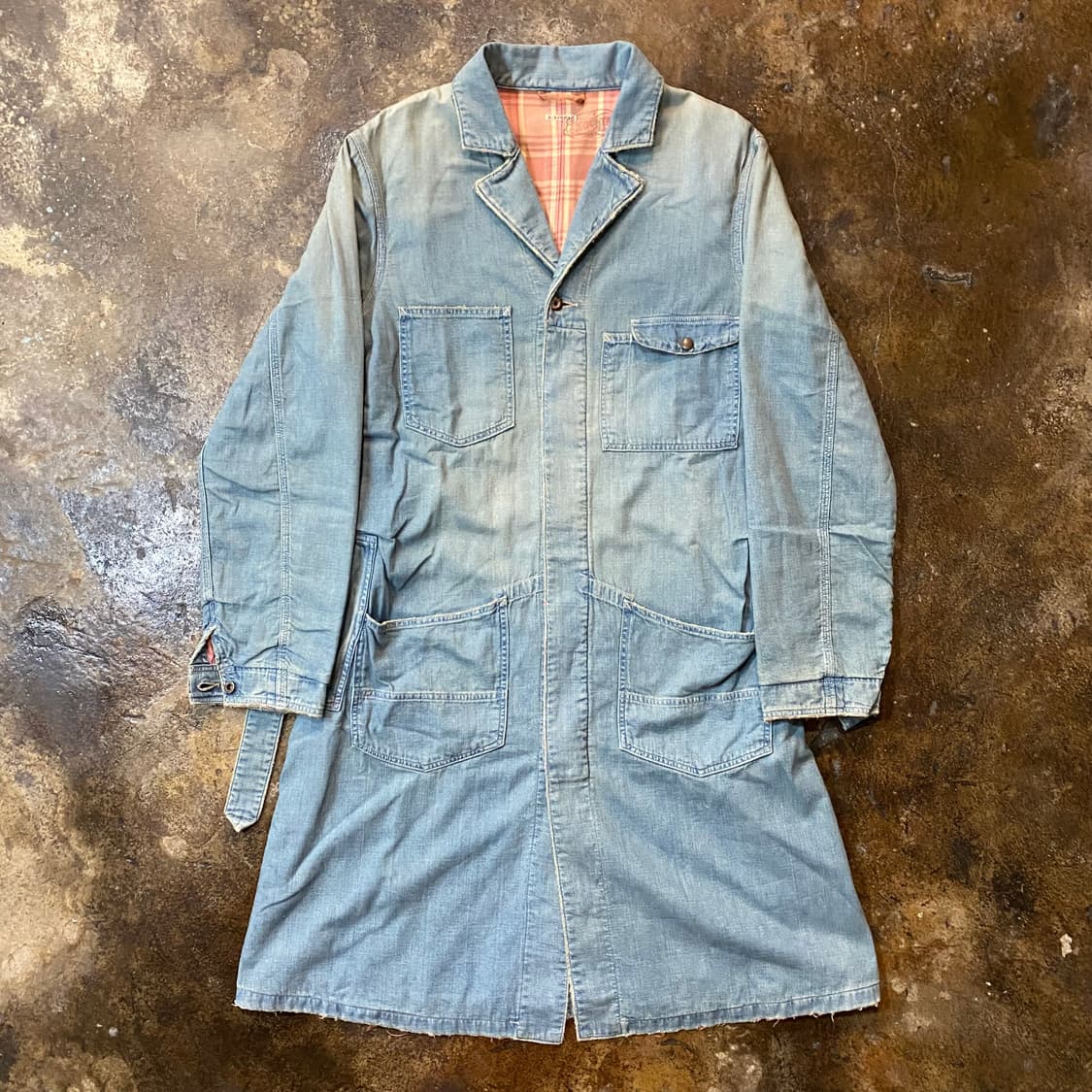 캐피탈 빈티니 데님 롱 코트  상품이미지1