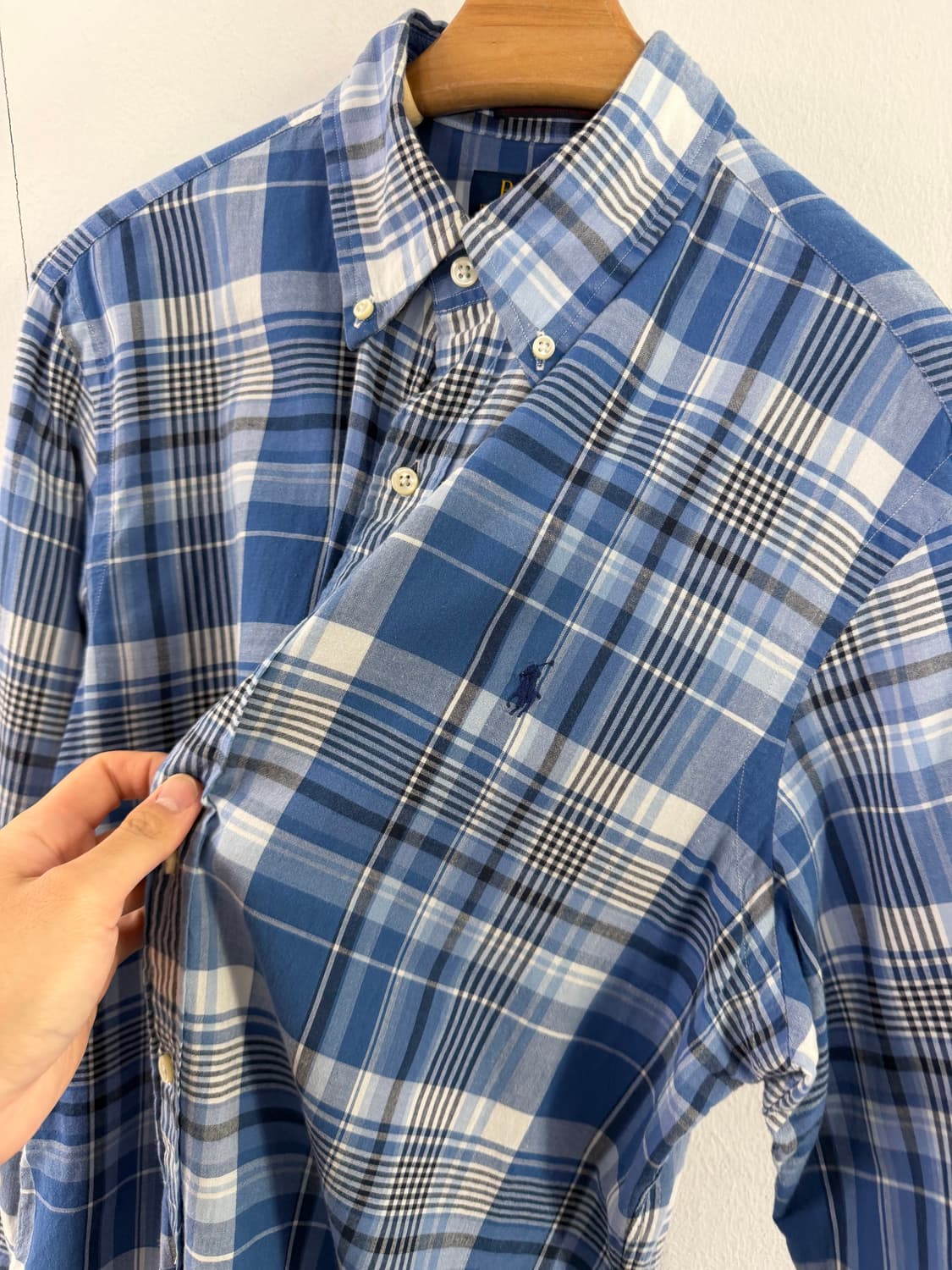 폴로랄프로렌 폴로 폴로셔츠 폴로남방 체크셔츠 상품이미지3