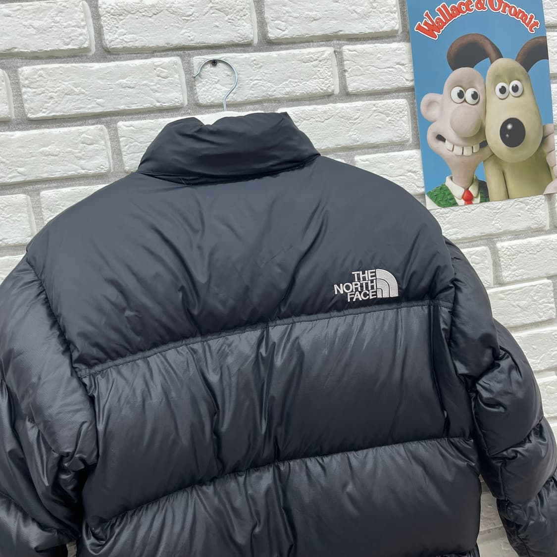 노스페이스 블랙  눕시700 패딩-S 90 상품이미지8