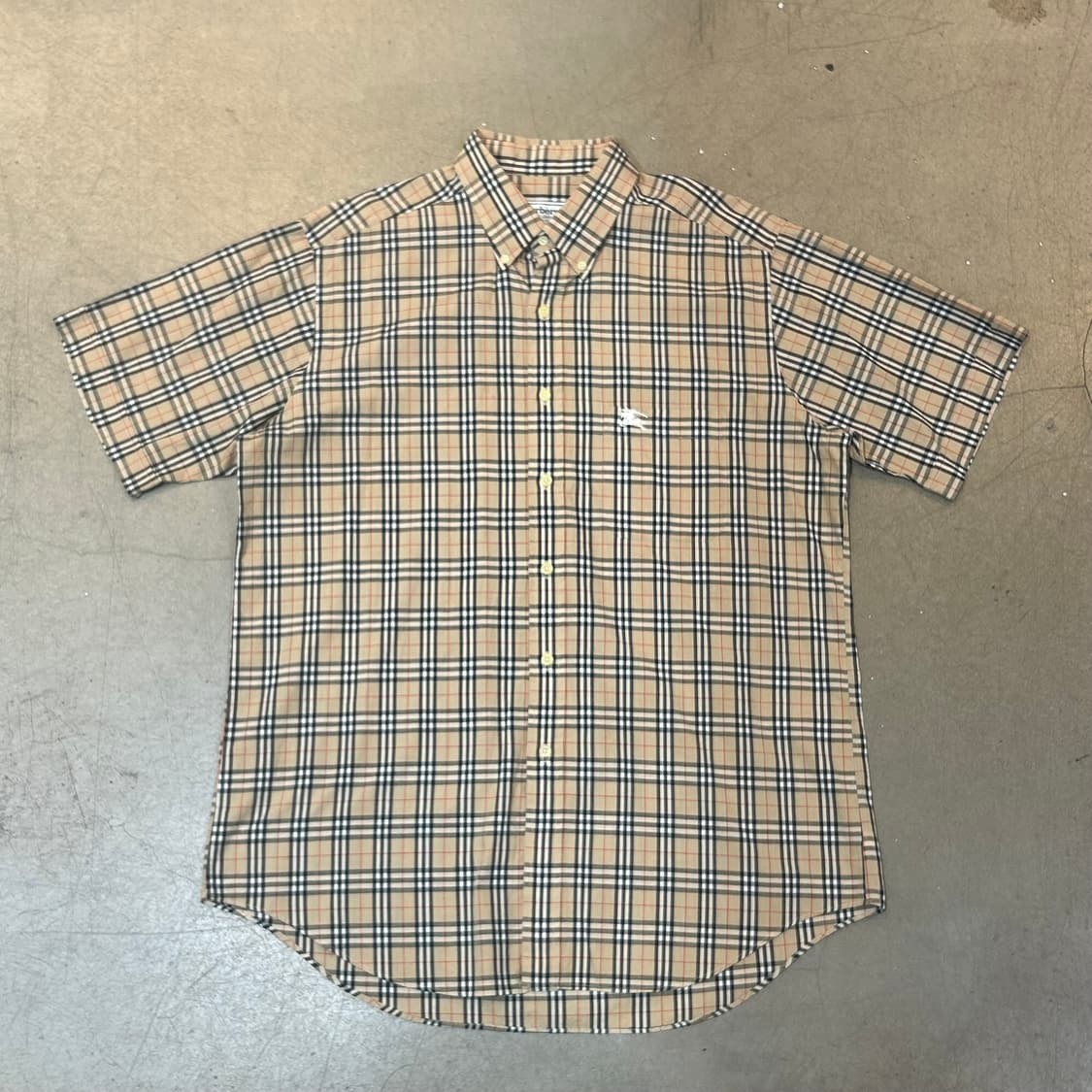 41(L) 버버리 노바체크 반팔 셔츠 상품이미지2