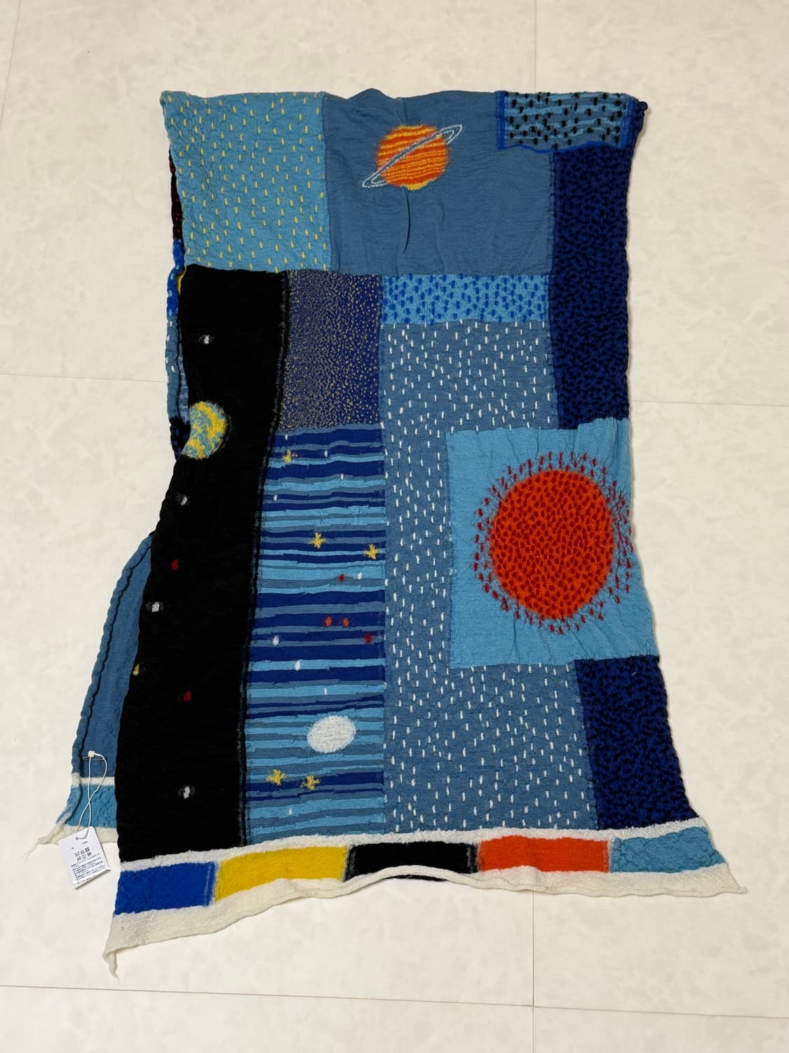 캐피탈 쉬링크 플리스 울 스페이스 가베 스카프 상품이미지2