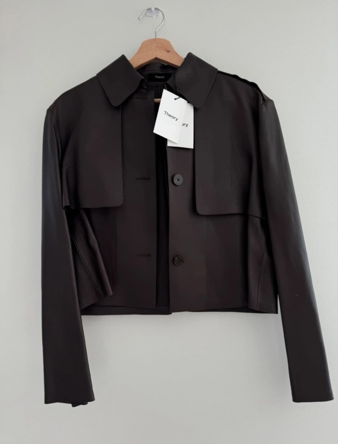 THEORY 띠어리 양가죽 크롭 자켓 상품이미지1