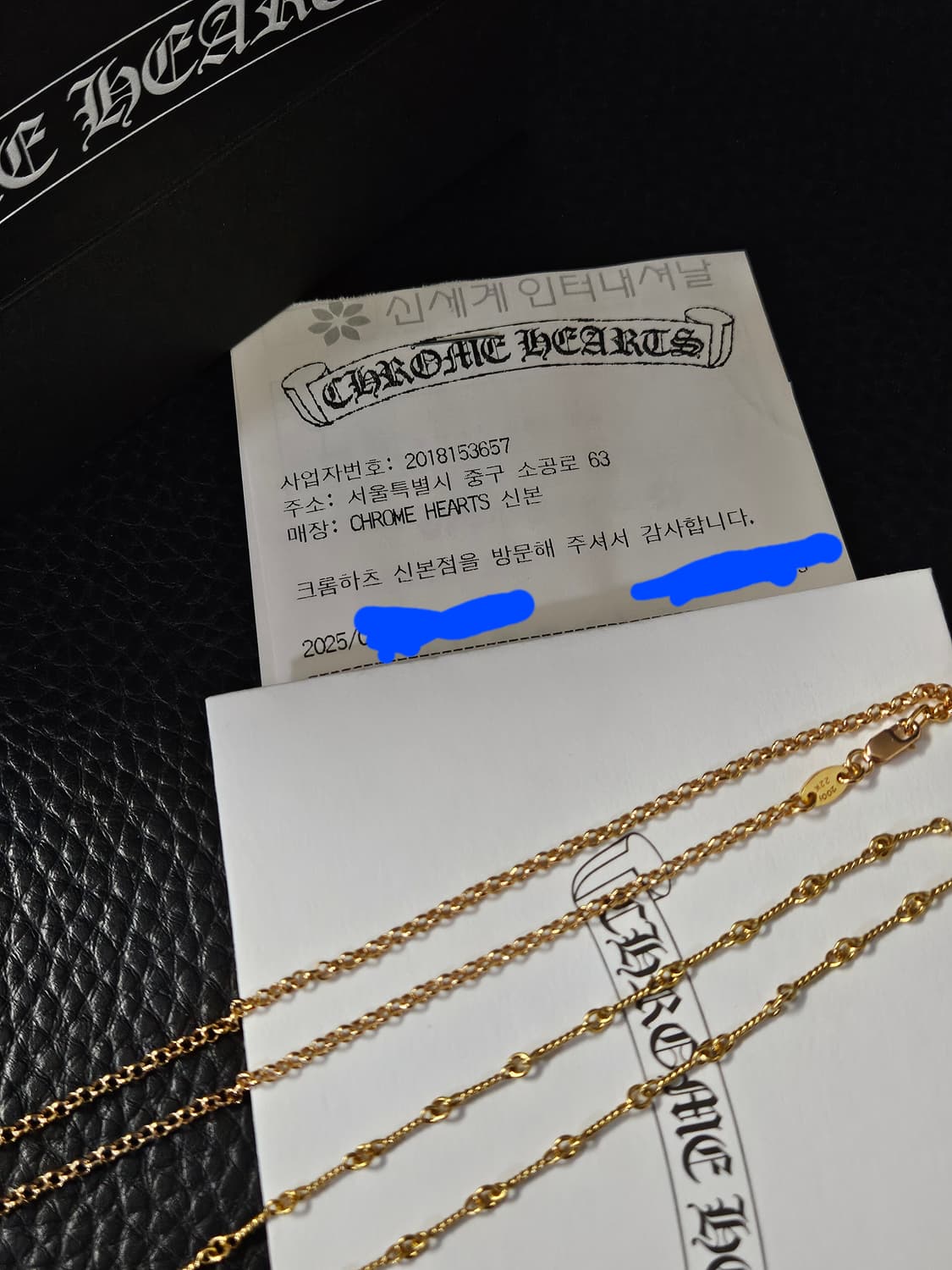 크롬하츠 22k롤체인 20인치 목걸이 새상품 상품이미지1