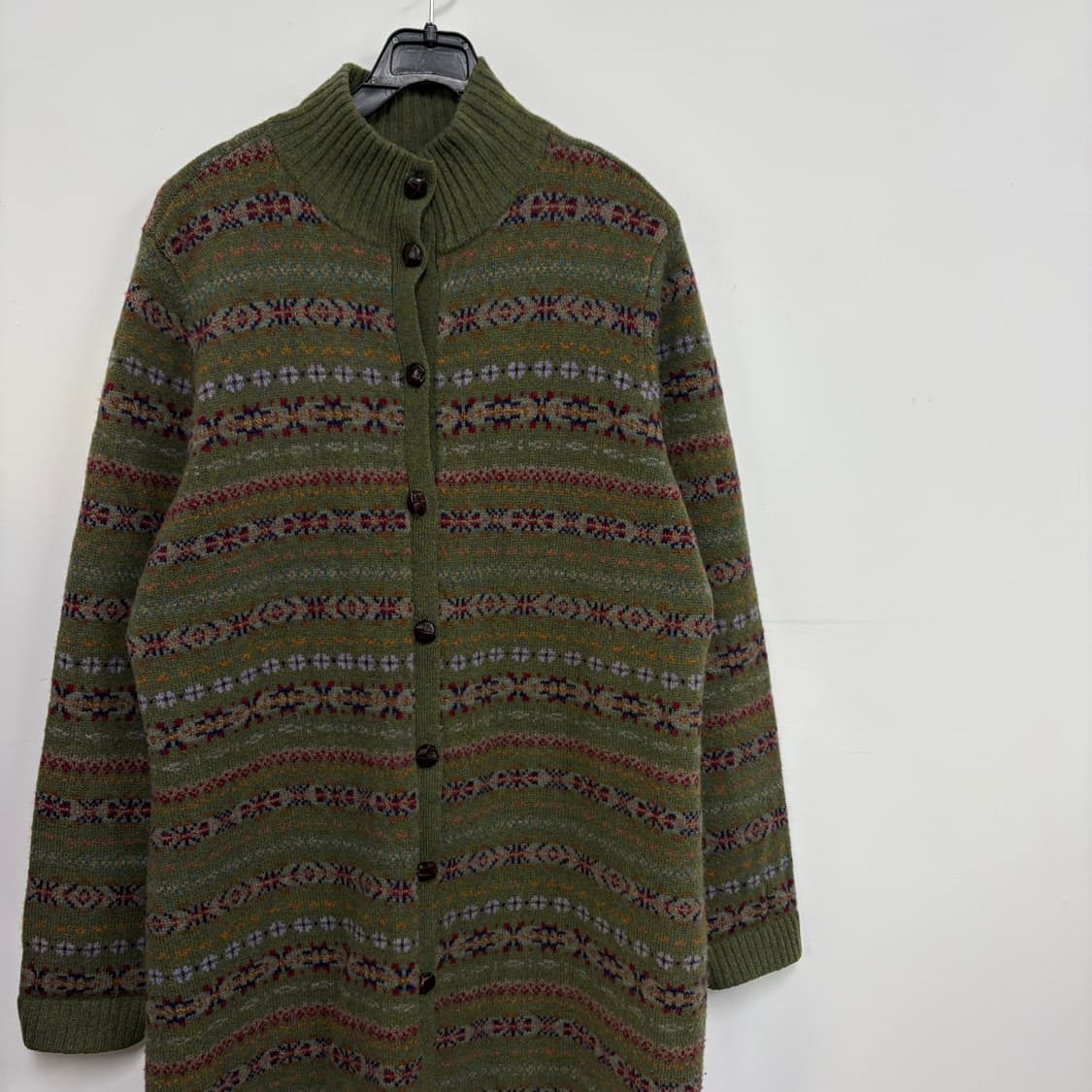 폴로 페어아일 롱 가디건[1787] 상품이미지5