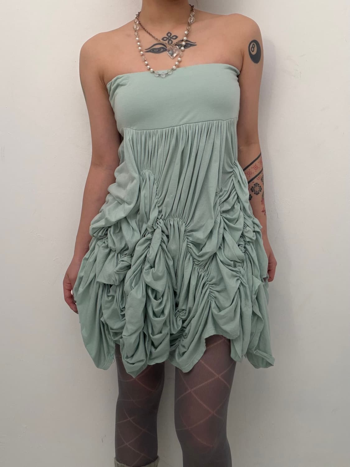 민트 셔링 원피스&스커트  상품이미지3