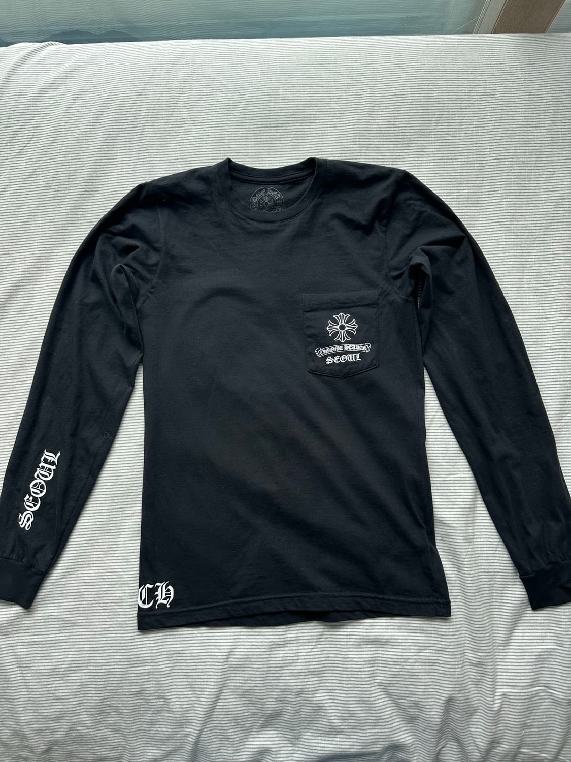 크롬하츠 롱슬리브 긴팔티 서울 한정판 S 상품이미지1