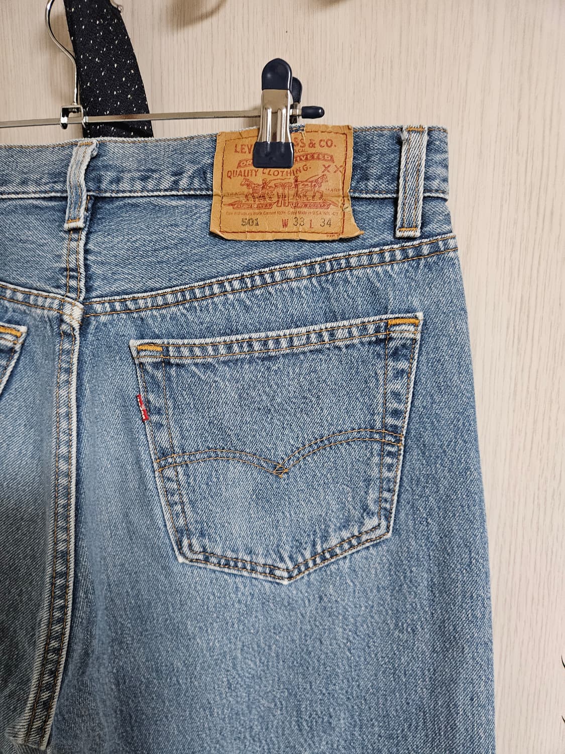 90s levis 501 33x34 usa 리바이스 빈티지 상품이미지3