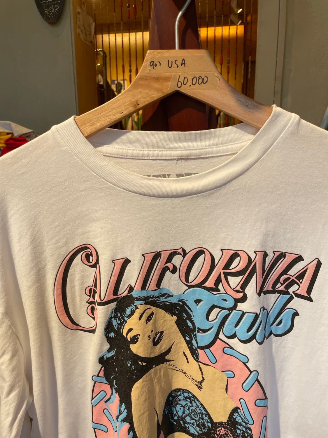 California Girls 팝아트 롱슬리브 슬림핏 상품이미지5