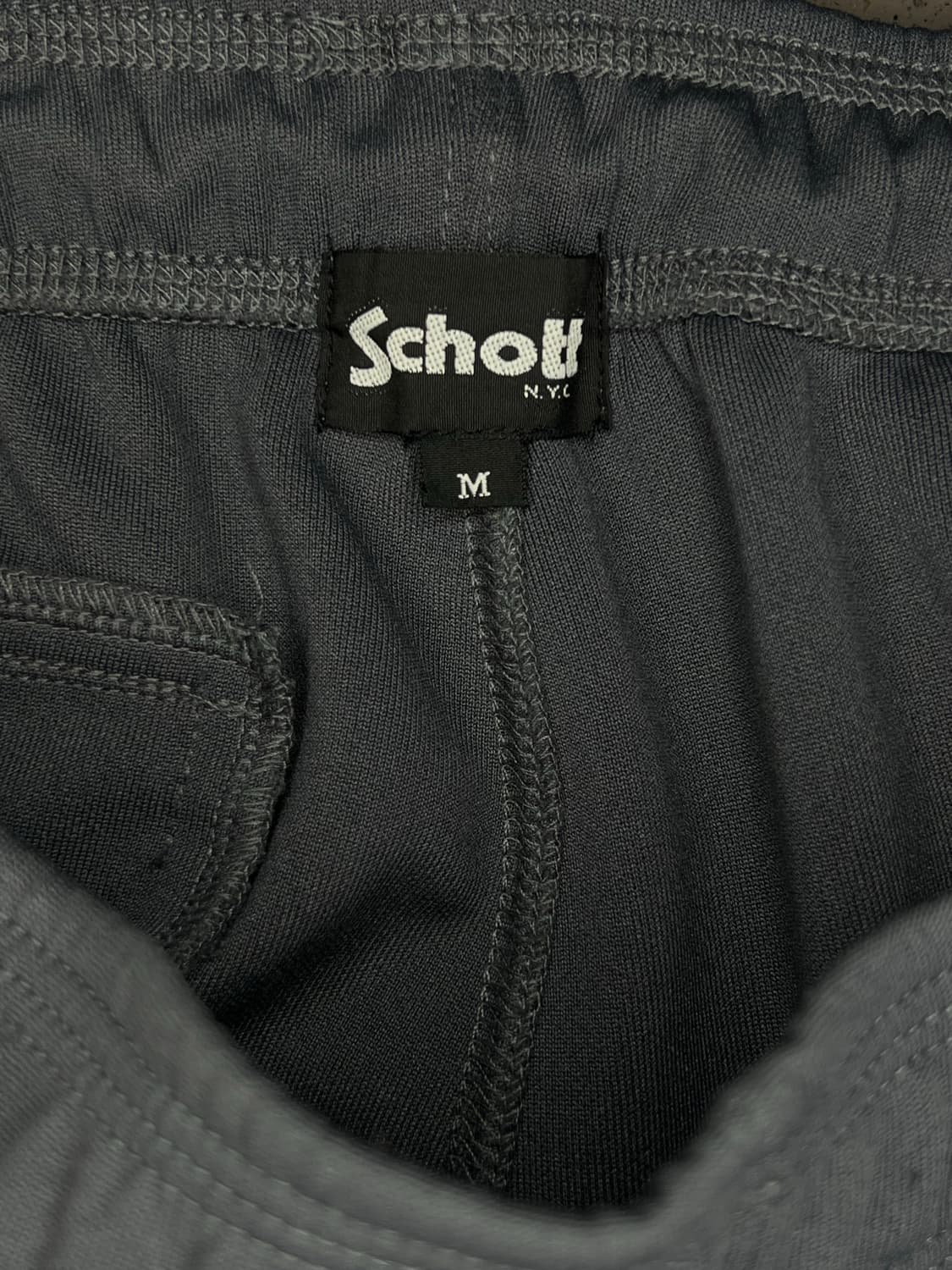 [M]SCHOTT NYC 쇼트 사이드 자수 트랙팬츠 상품이미지8
