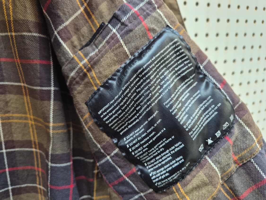 바버 애쉬비 왁스드 자켓 상품이미지8