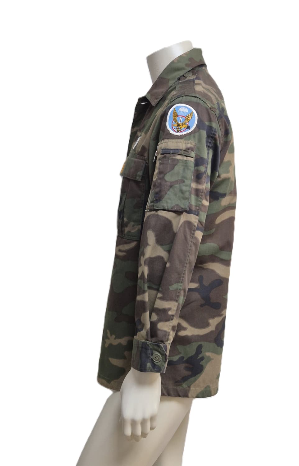 육군 구형 3공수특전여단 하사 초기형 독사복 전투복 상의 자켓 (M) 상품이미지2
