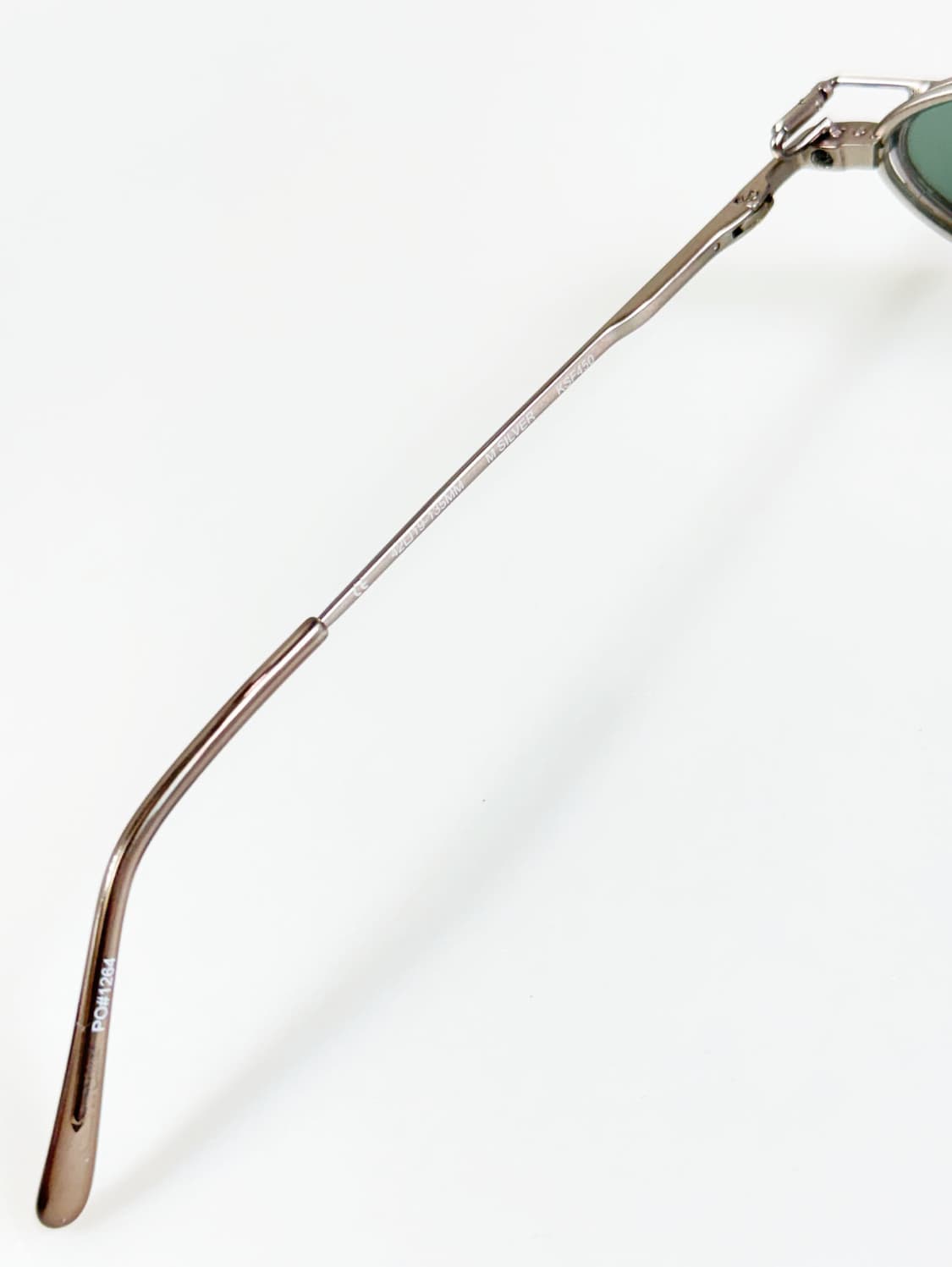 미국제 ELITE 클립온 실버메탈 슬림 오벌 프레임 빈티지 안경 상품이미지8