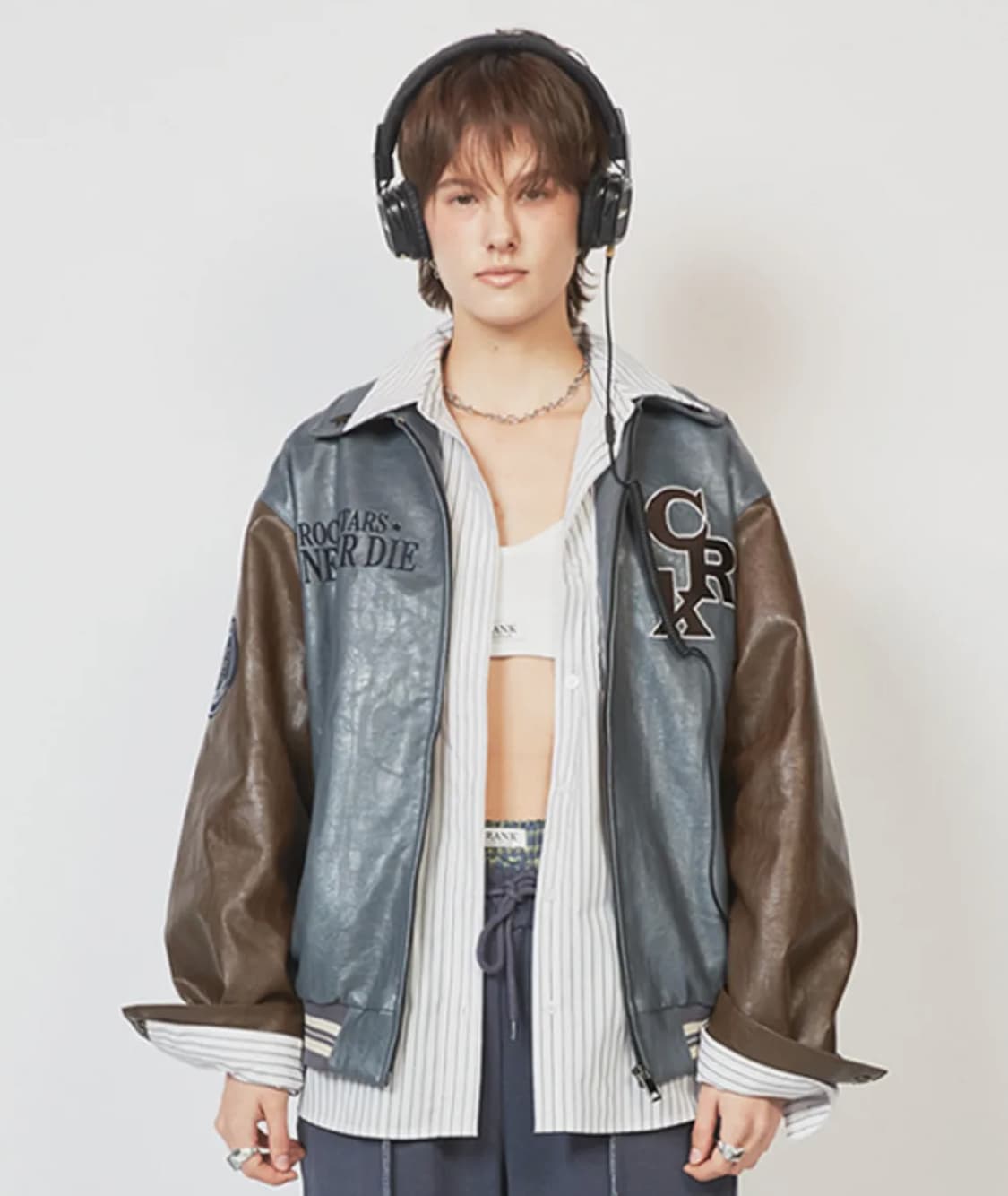 크랭크 스타디움 바시티 자켓 상품이미지1