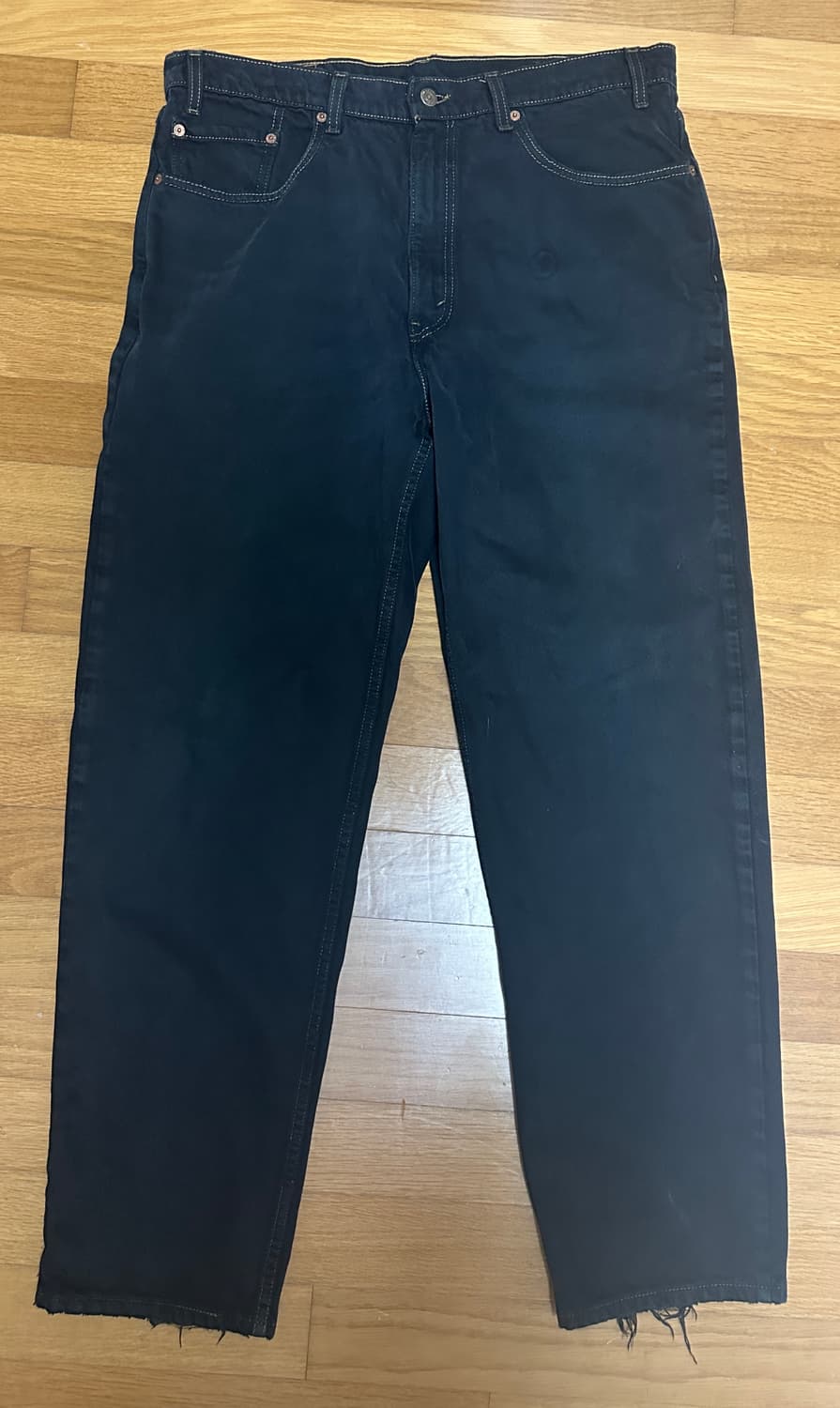 [38/32] 리바이스 550 블랙 데님 상품이미지1