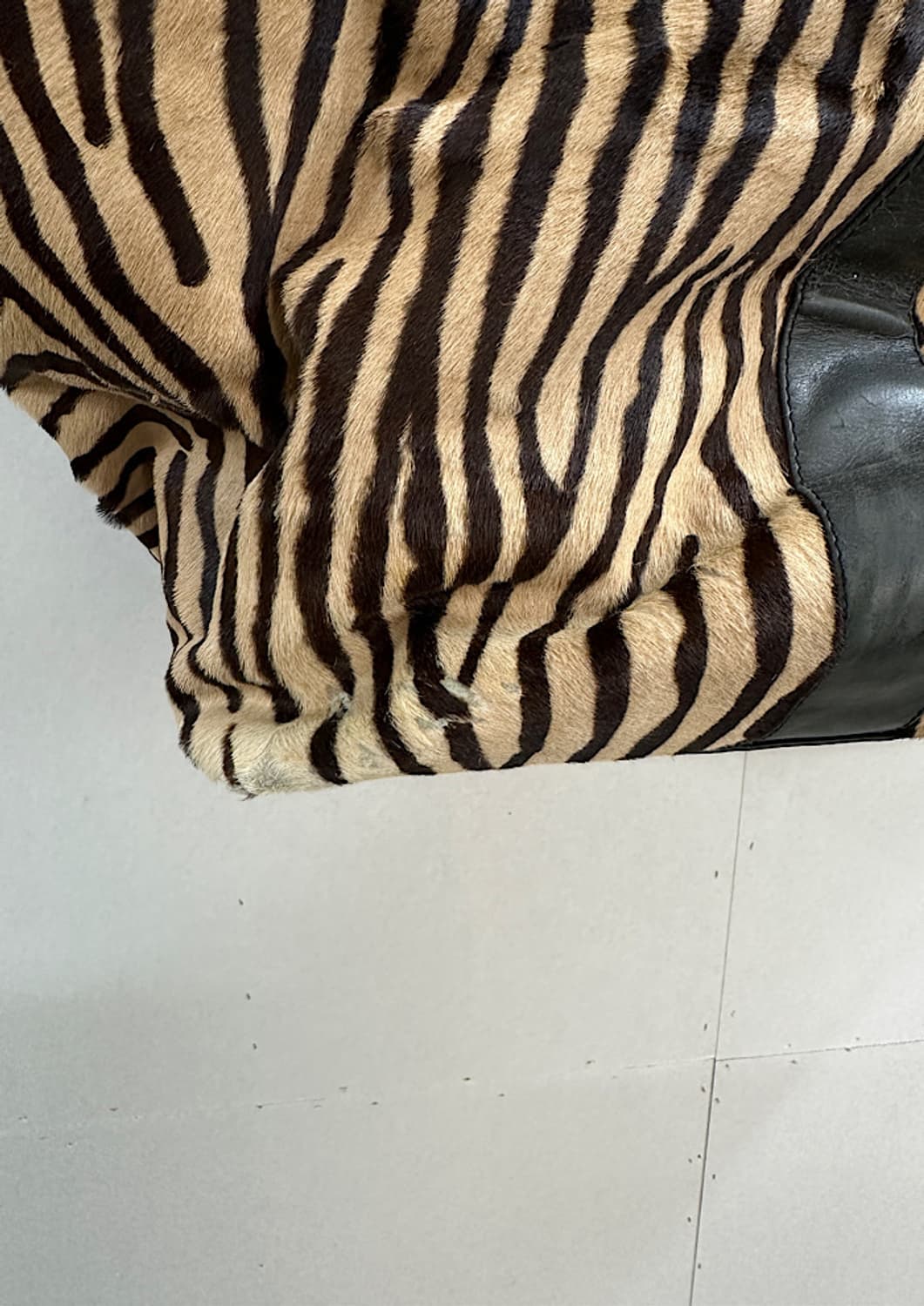 빈티지 송치가죽 빅 보스턴 백  상품이미지5