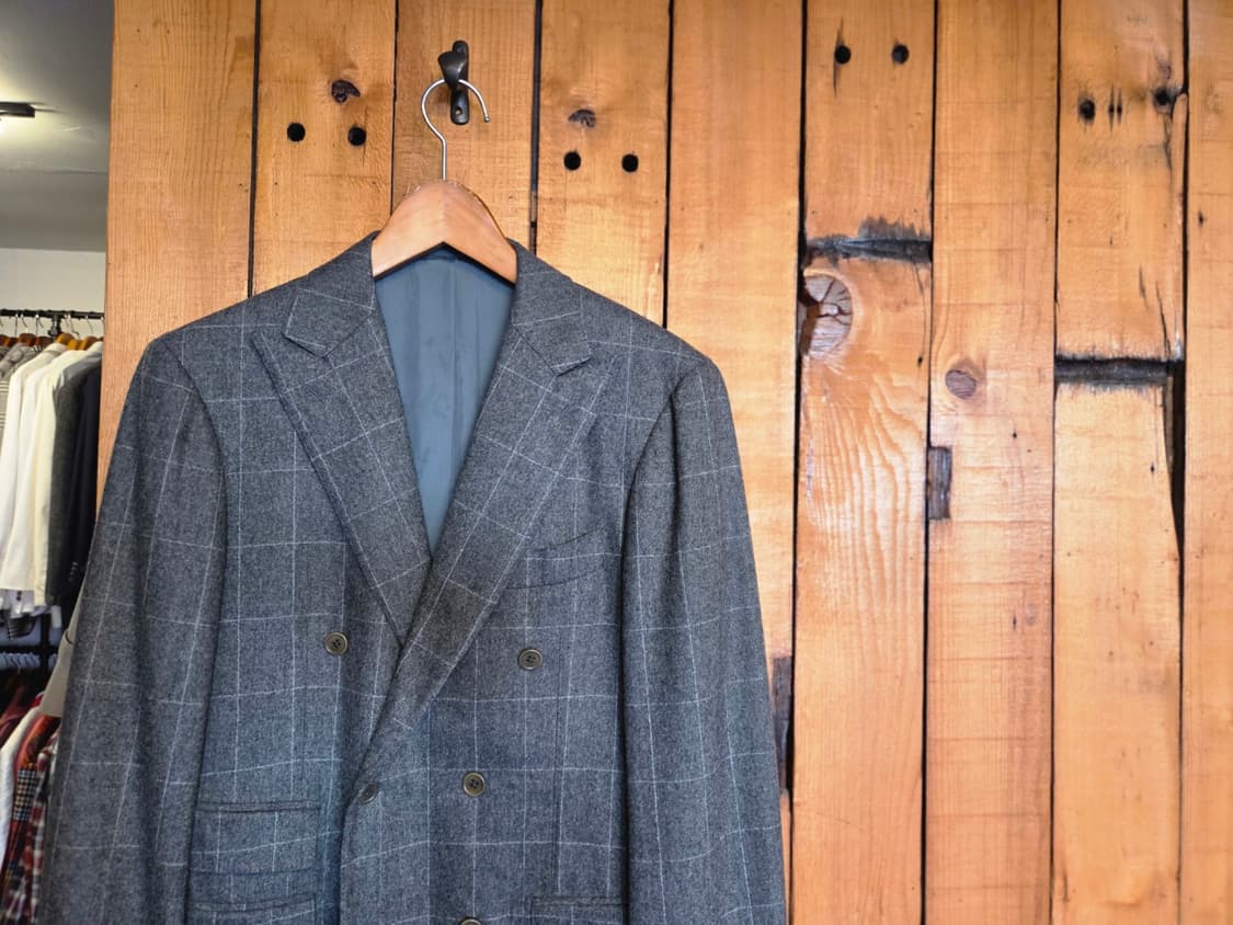 빔스 에프 폭스플란넬 더블브레스티드자켓  상품이미지8