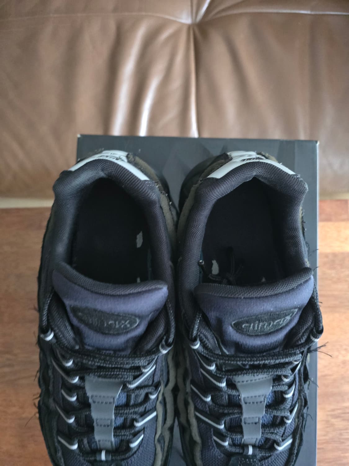 나이키 x 꼼데가르송 옴므 플러스 에어맥스 95 블랙 CDG 상품이미지6