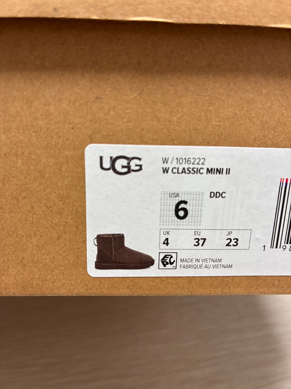 [UGG] 어그 클래식미니  II (230mm) 상품이미지1