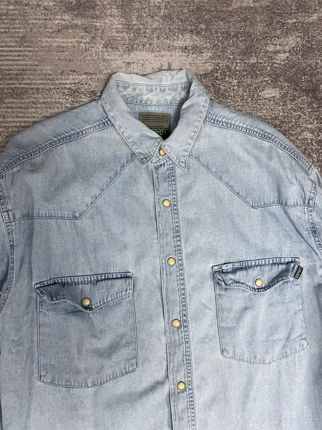 90s vintage ESPRIT 웨스턴셔츠 상품이미지4