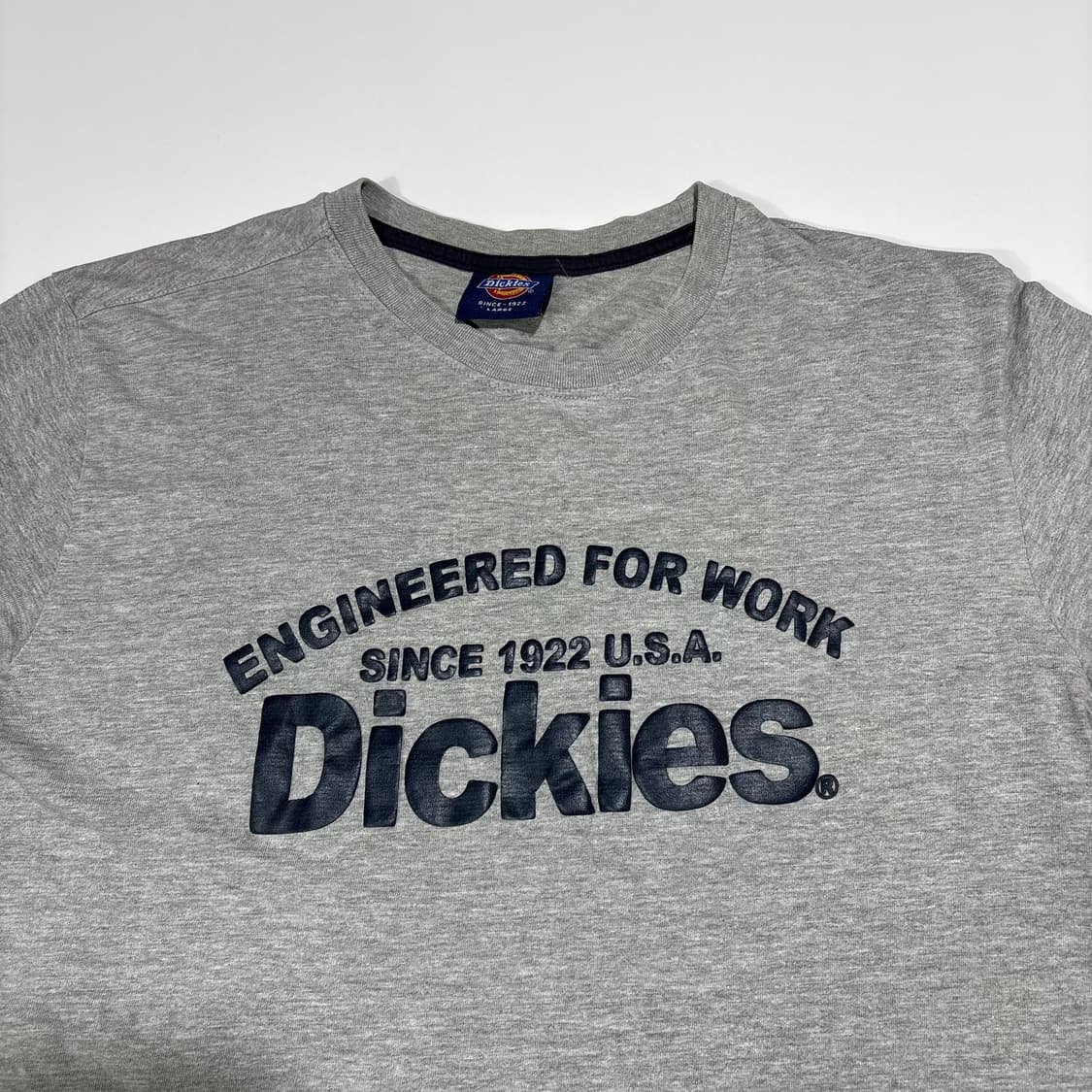 디키즈 그레이 워크 로고 반팔티 상품이미지2