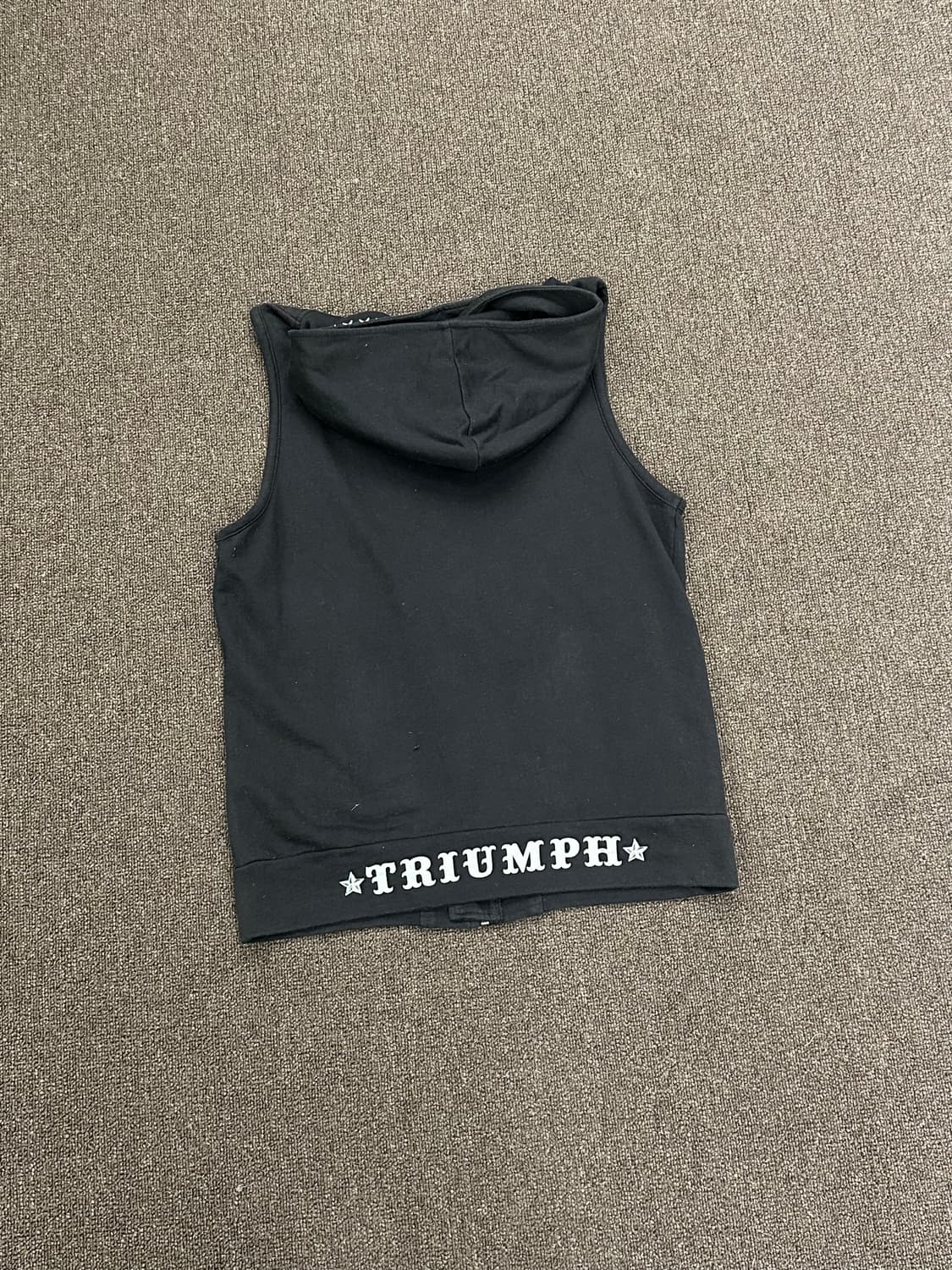 L)Russ.k 빈티지 여성 나시 후드집업 상품이미지7