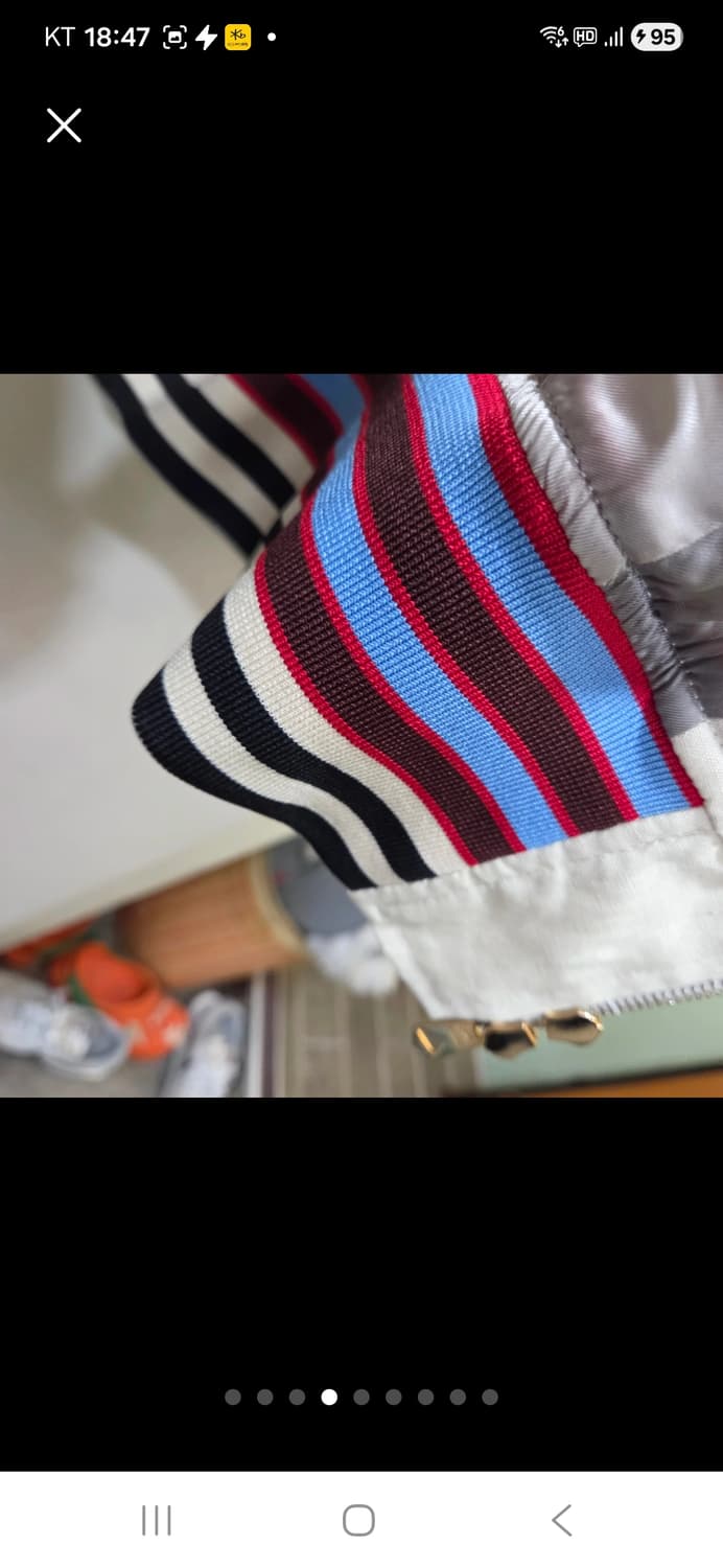 폴스미스 해바리기 린넨 봄버 상품이미지4