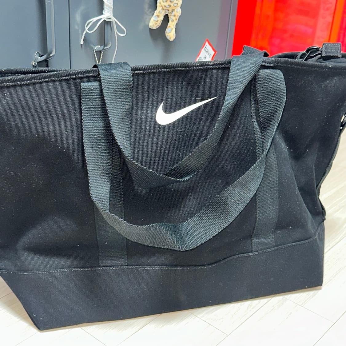 nike x stussy tote bag black 상품이미지2