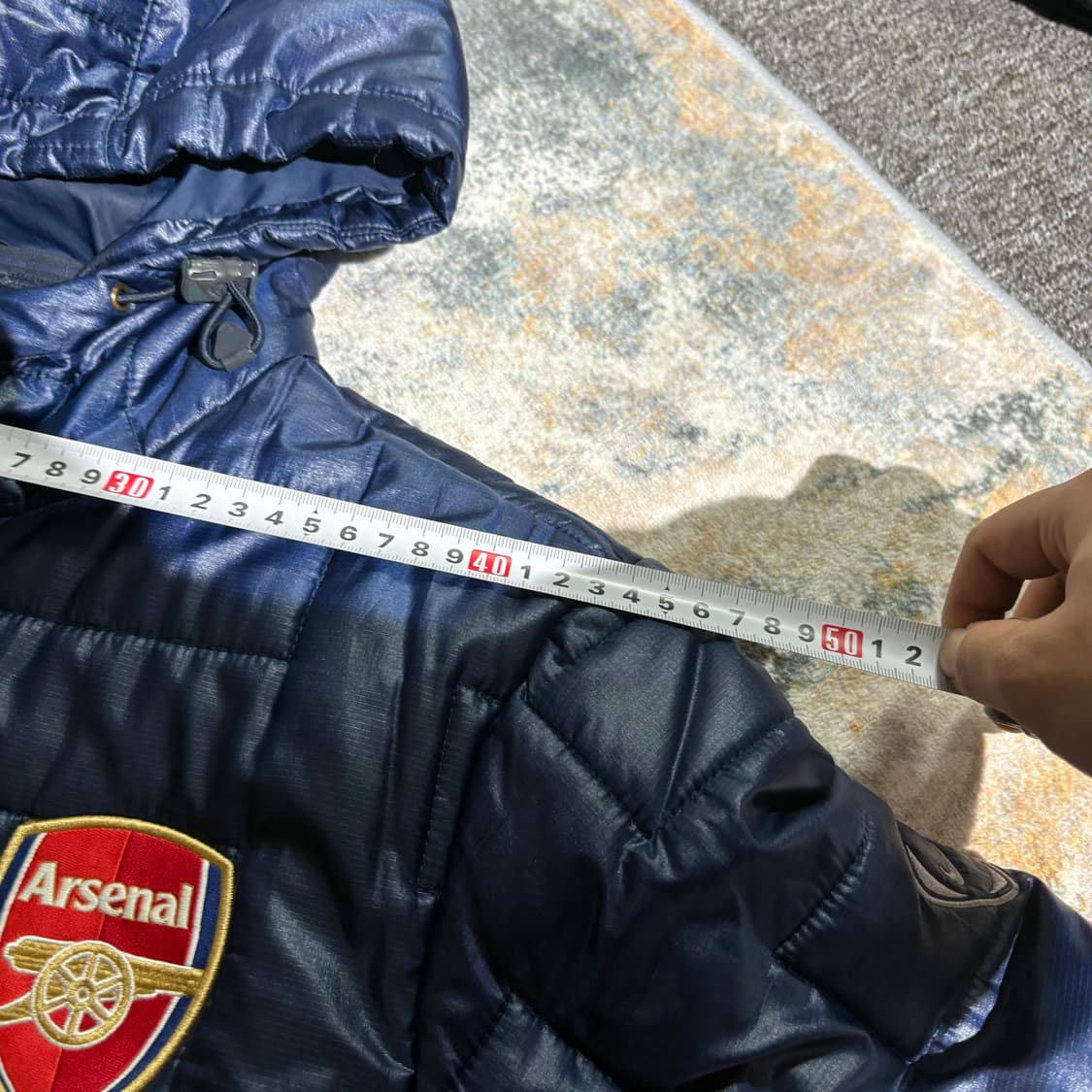 나이키 아스날 후드 경량패딩 상품이미지5