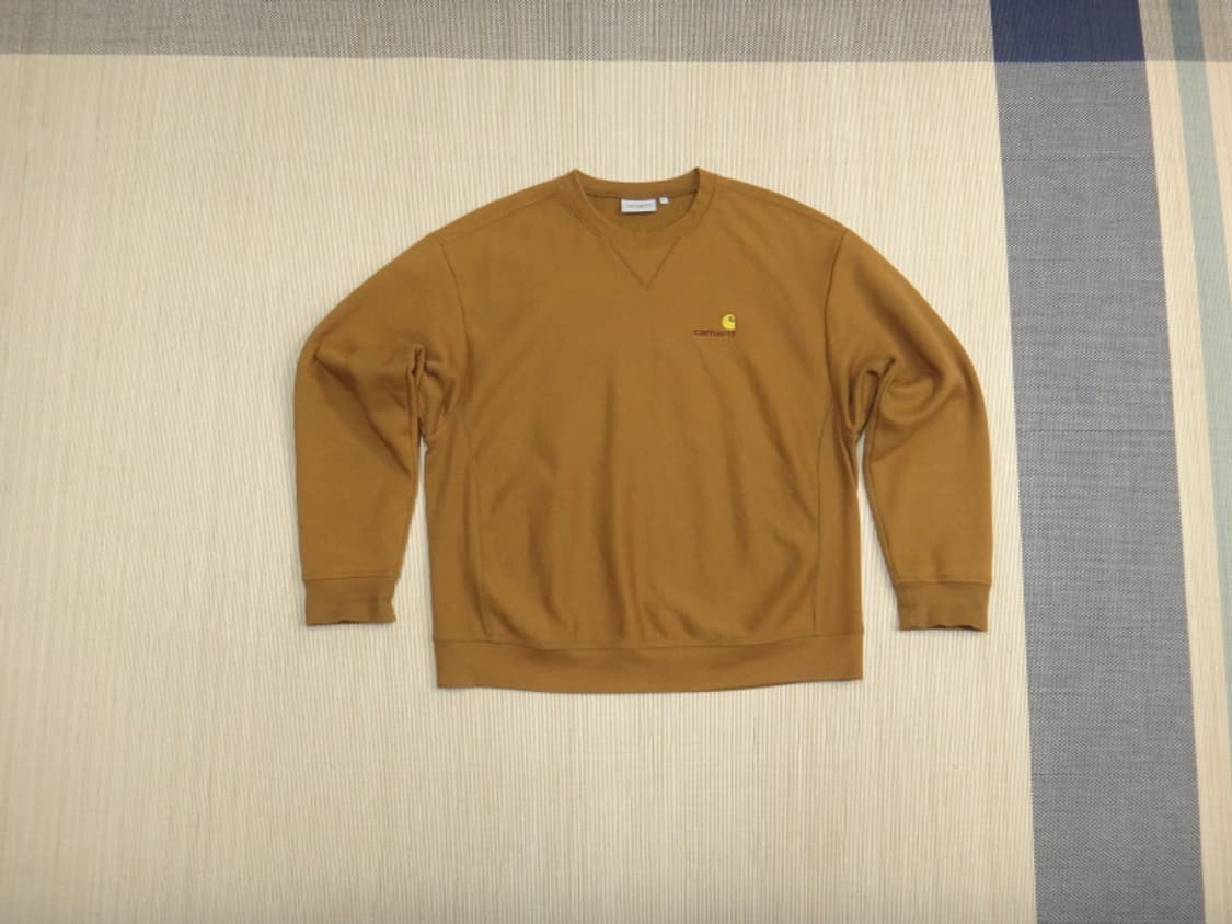 (XL) 칼하트 WIP 아메리칸 스크립트 스웨트셔츠 상품이미지1