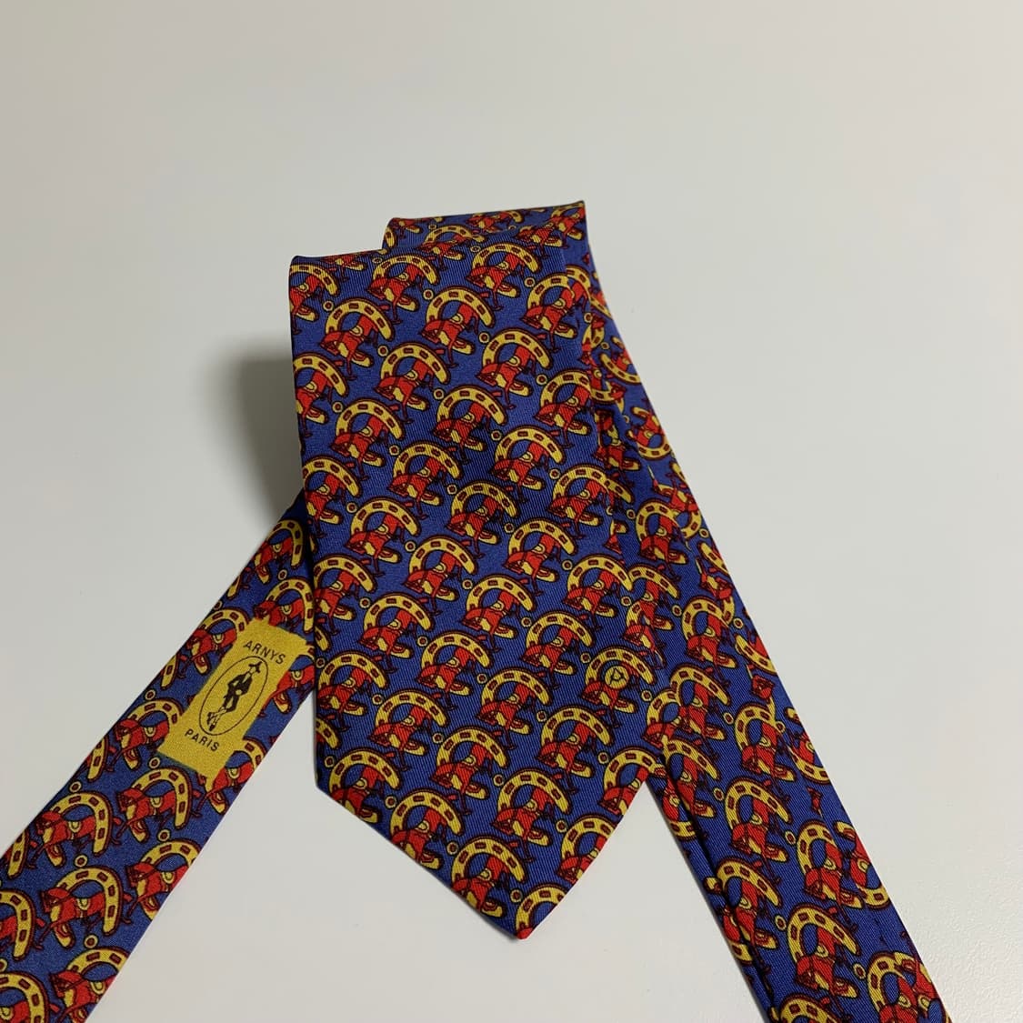 아르니스(Arnys) 프랑스 100실크 명품 고급넥타이 A+등급 최상급 상품이미지8