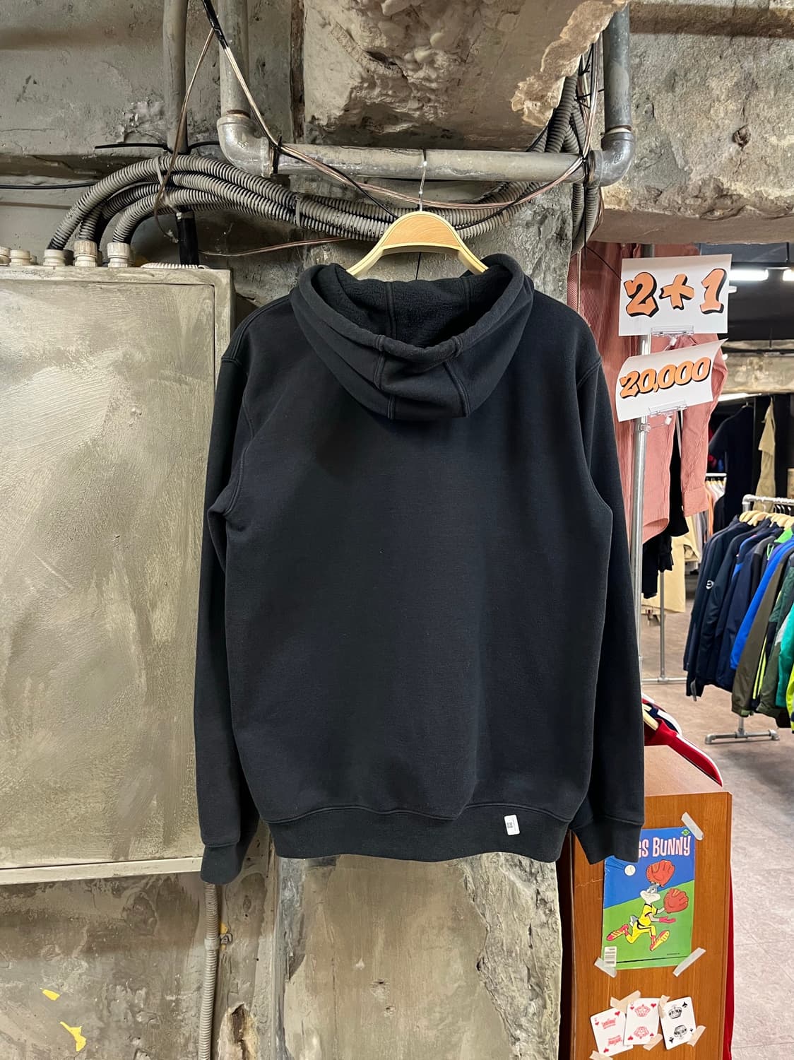 칼하트 기모 후드티 블랙 S #csz3306 상품이미지2