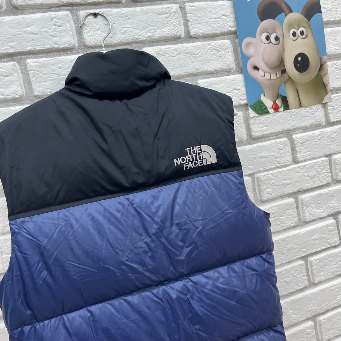 노스페이스 700 눕시 블루 패딩 조끼-XS 85 상품이미지5