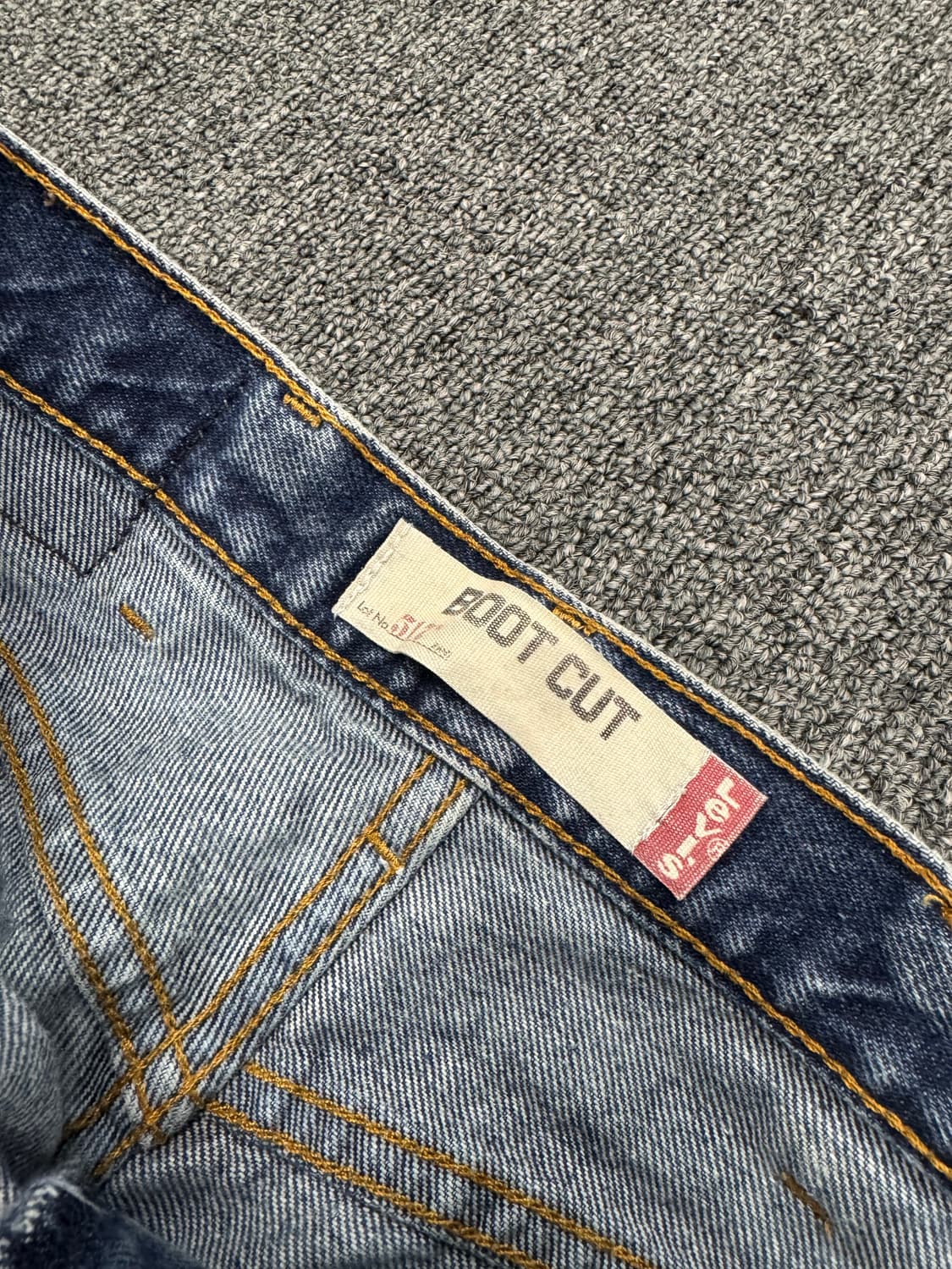 리바이스517 여성 부츠컷 데님팬츠 상품이미지3