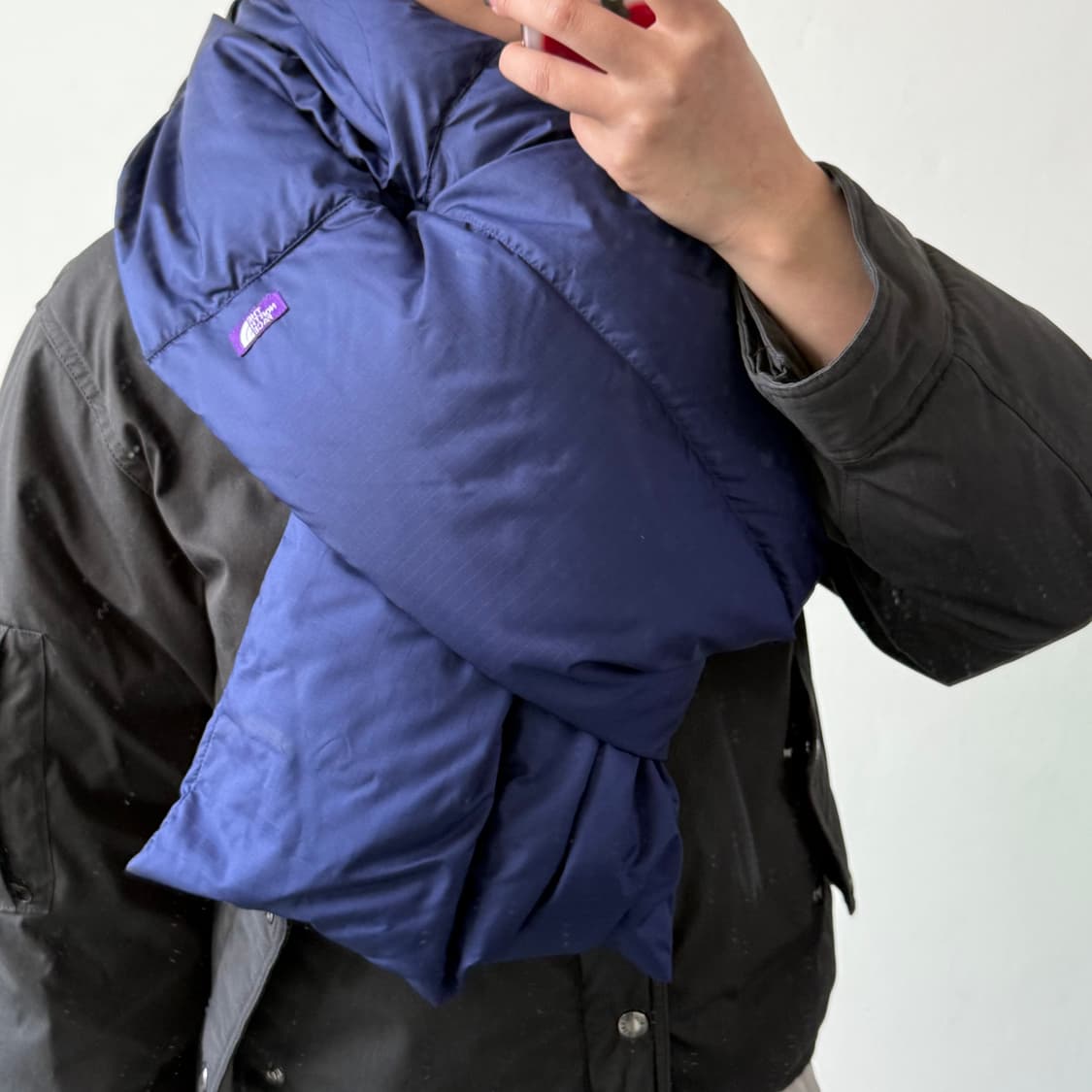 노스페이스 퍼플라벨 패딩머플러 상품이미지2