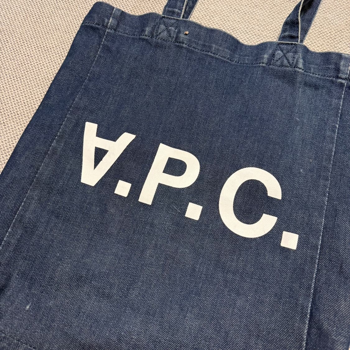 A.P.C (아페쎄) 데님 토트백 상품이미지2