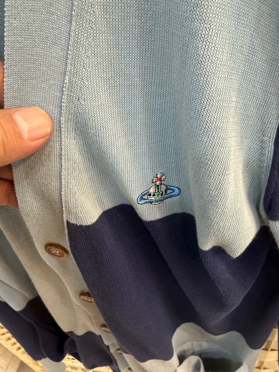 100-105 정품 비비안웨스트우드 오버 가디건 팝니다 상품이미지3