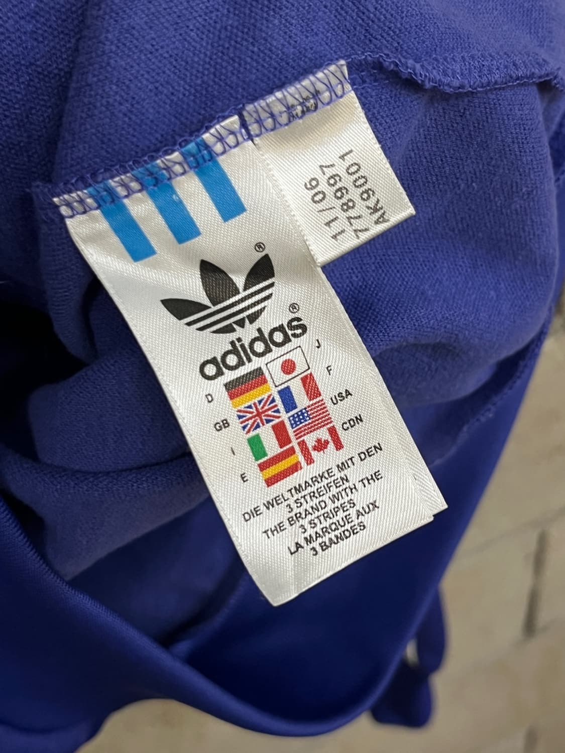 아디다스 레알 마드리드 트랙 탑 져지 상품이미지6