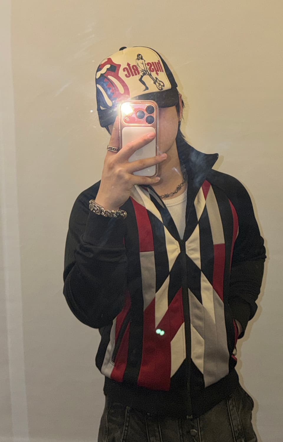 일본 빈티지 패턴 저지 상품이미지2