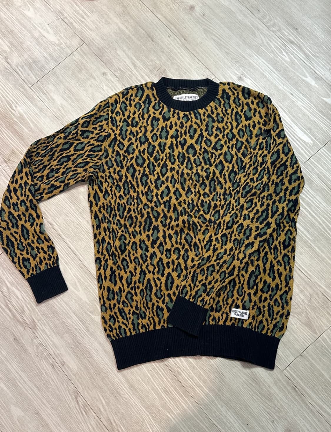 Guilty Parties - Leopard Jacquard Knit 상품이미지1