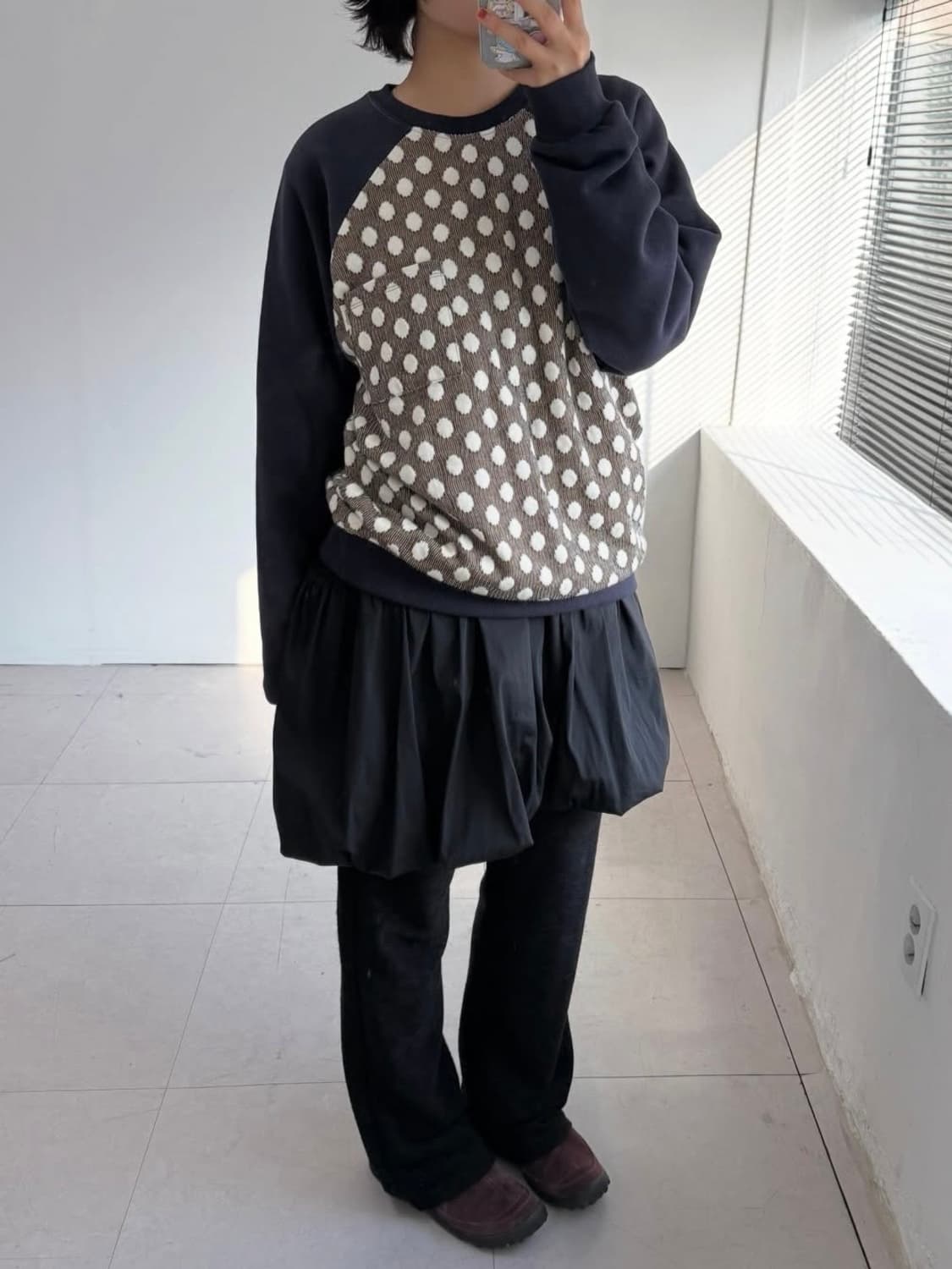 페스토 도트 스웻셔츠 맨투맨 상품이미지5