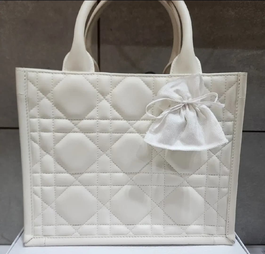 디올 북토트 스몰백 레더 라떼 25.06월 +이너백 상품이미지2