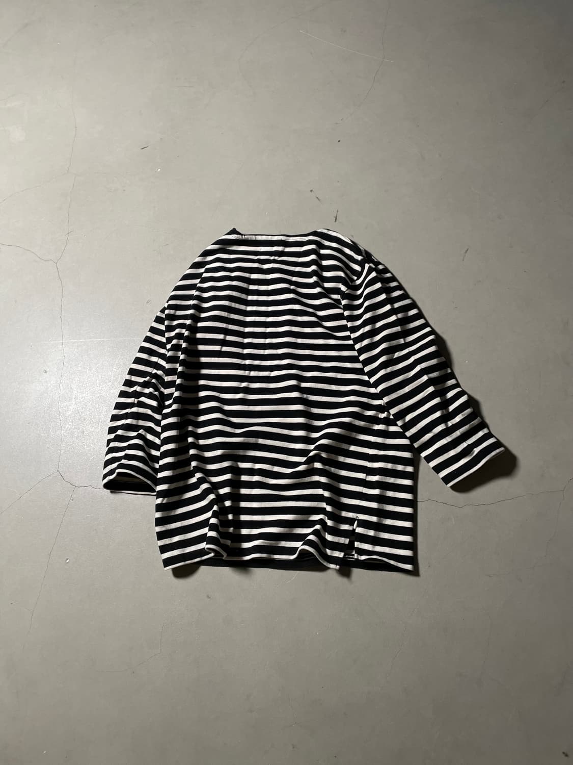 밴더 딩 Stripe 3/4 Sleeve Top 상품이미지4