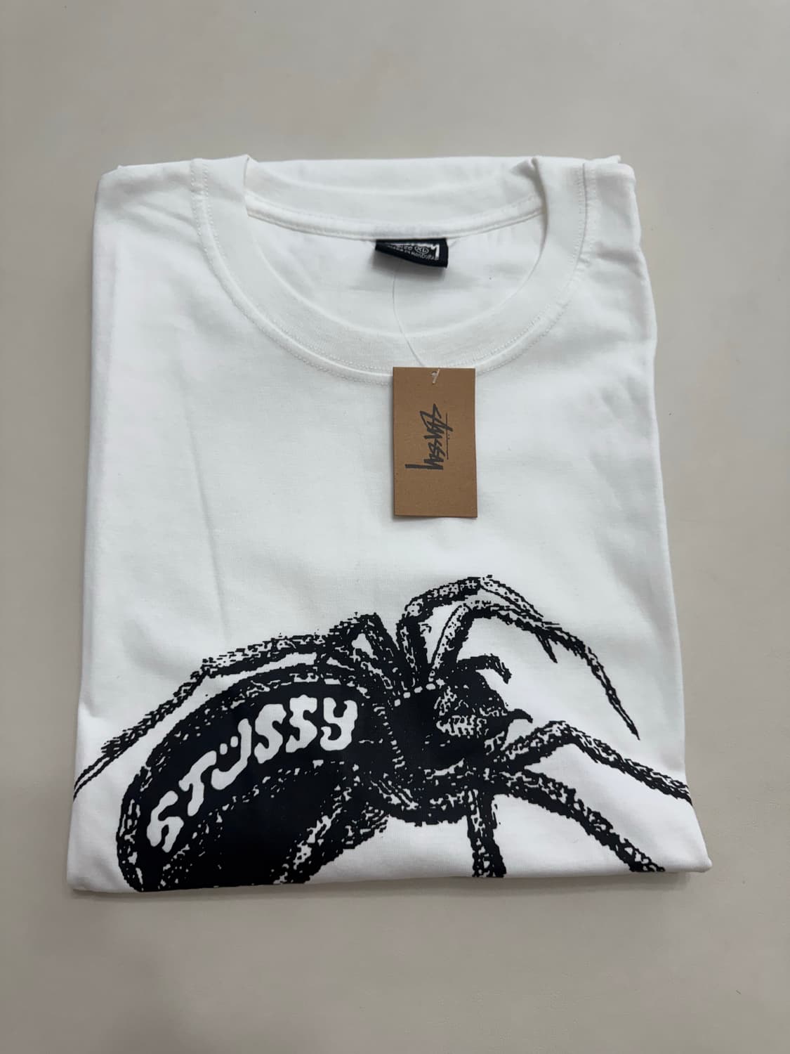 스투시 위도우 티셔츠 화이트 XL 상품이미지3