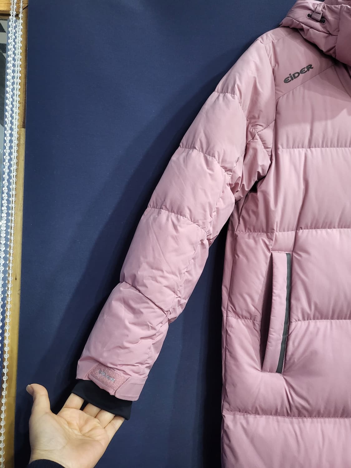 아이더 구스다운 롱패딩 상품이미지3