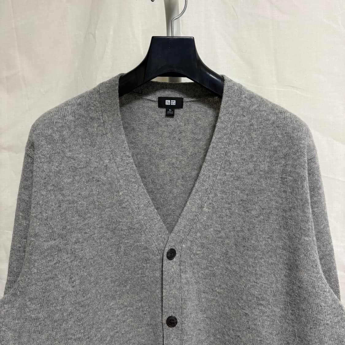 유니클로 램스울 가디건 / 그레이, XL 상품이미지2