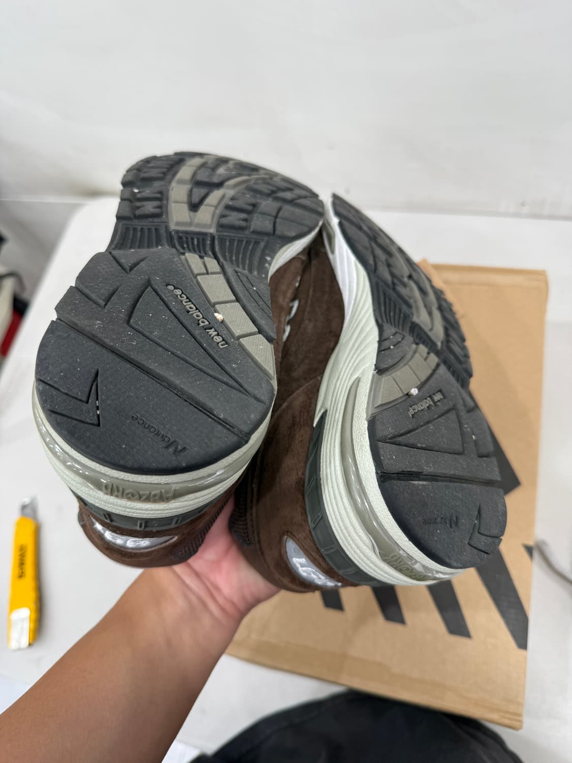 뉴발란스 991 모카 브라운uk 275mm 상품이미지4