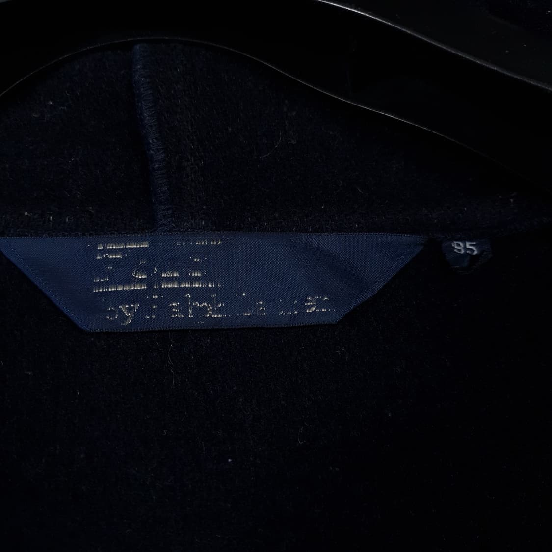 실측 XL) 폴로 랄프로렌 90s 블랙와치 타탄체크 울 코트 후드 자켓 상품이미지7