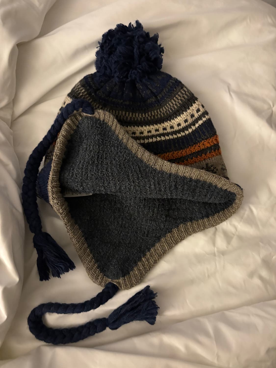 몽벨 모자 tibetan cap forest 네이비 상품이미지4