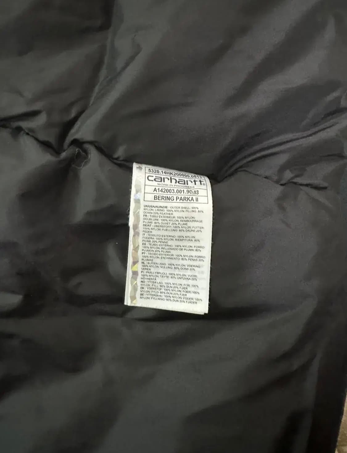 칼하트 wip 베링파카2 상품이미지5