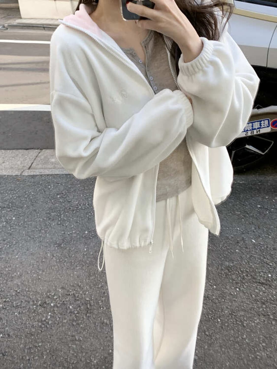 레예 스너그 플리스 집업 Snug fleece zip-up 상품이미지3